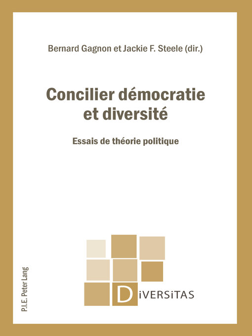 Title details for Concilier démocratie et diversité by Hans-Heino Ewers-Uhlmann - Available